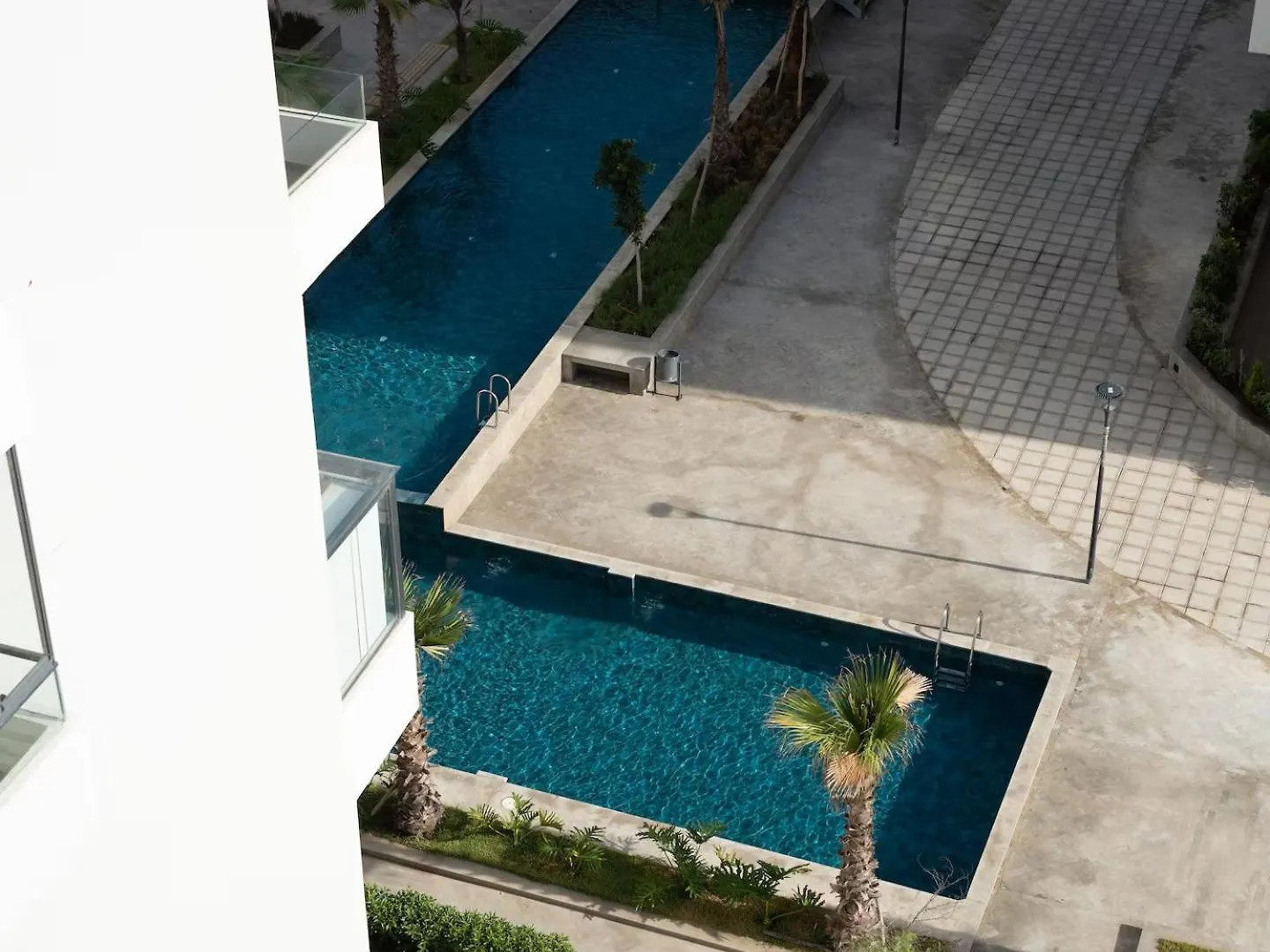 Studio Confortable Avec Balcon, Piscine, Jardin Et Aire De Jeux Casablanca Appartement